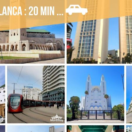 Airport Apartment Suite Casablanca Free Wifi Modern Confort Calme Derroua Εξωτερικό φωτογραφία