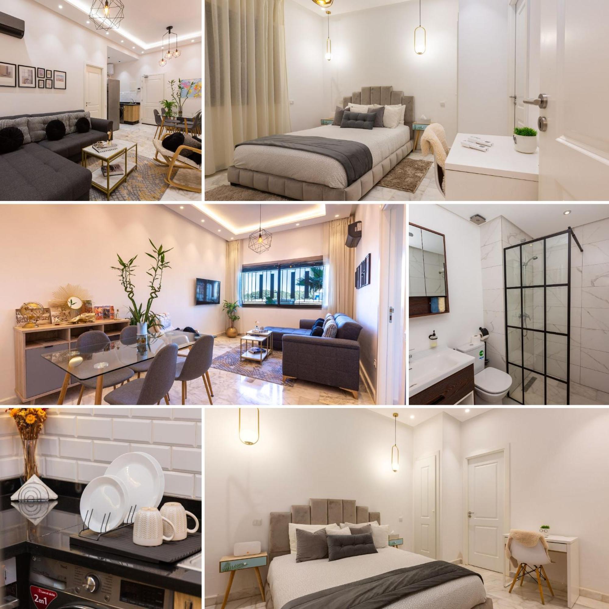 Airport Apartment Suite Casablanca Free Wifi Modern Confort Calme Derroua Εξωτερικό φωτογραφία